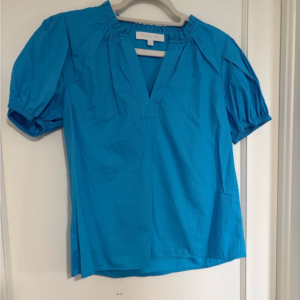 Avara Blue Women's Blouse